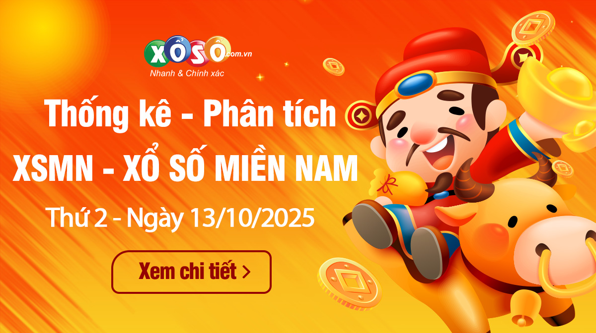 Thống Kê XSMB 13102025 - Dữ Liệu Xổ Số Miền Bắc Thứ 2 Ngày 1310 1