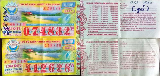 Cảnh giác với vé số giả và những hệ lụy về pháp luật